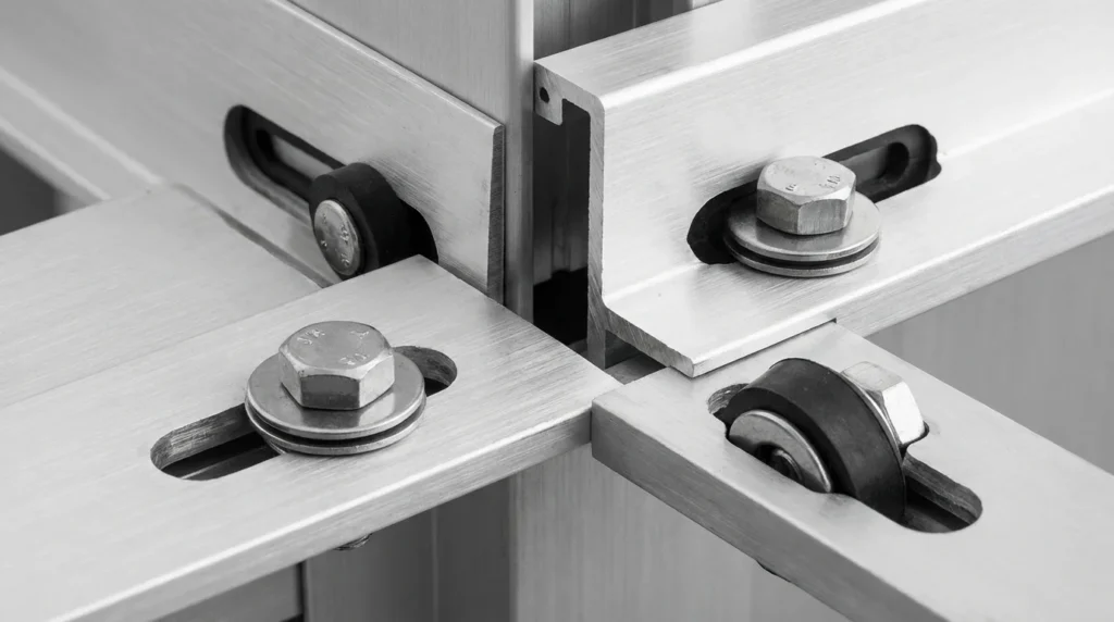 Aluminiumprofil montageloecher dehnungsfugen