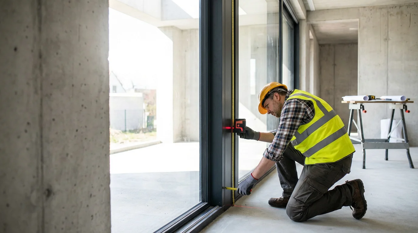 Bauingenieur fensterinstallation pruefung