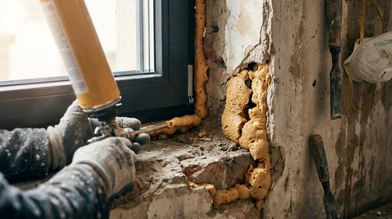 Die Montageschaum-Lüge: Warum Ihr Fenstertausch zum technischen Totalschaden führt