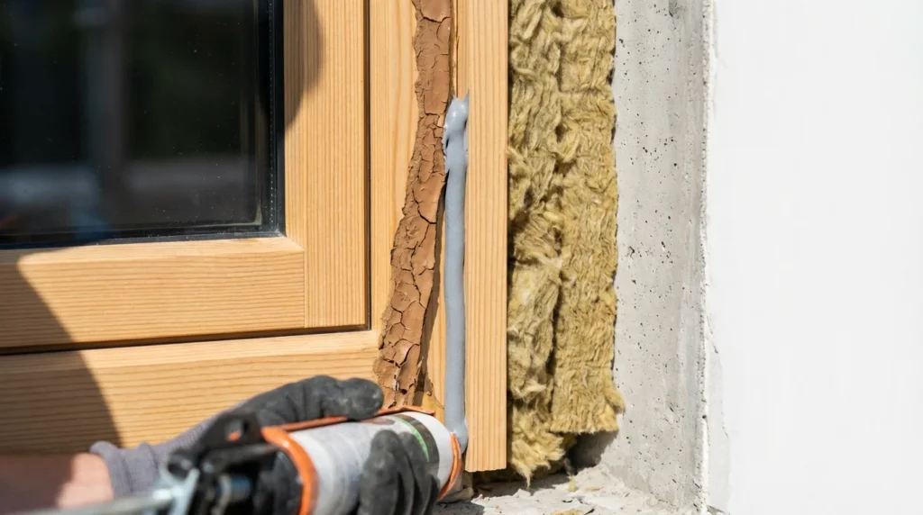 Fensterinstallation dichtungsunterschiede