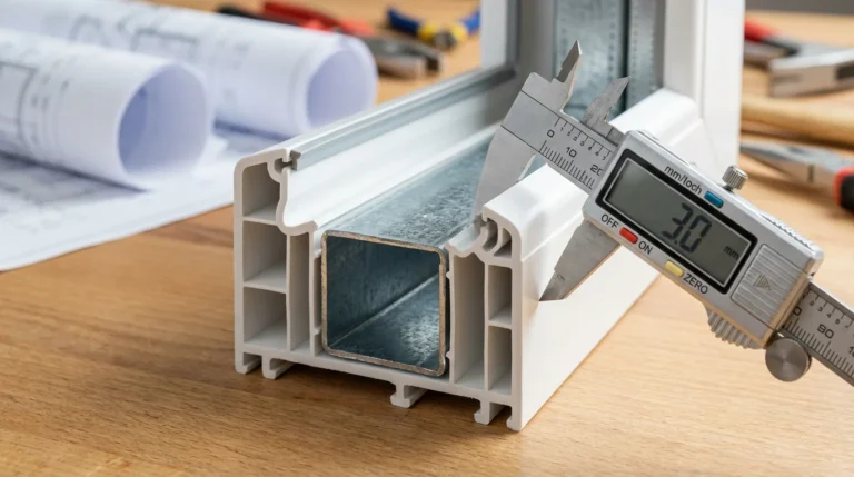 Pvc fensterprofil querschnitt